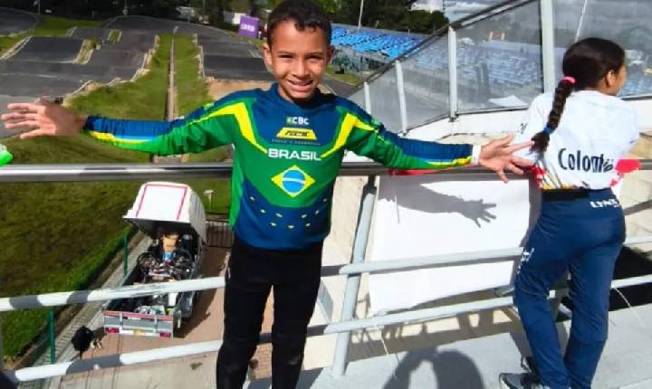Atleta de Paulínia conquista pódio internacional no BMX e sonha com Mundial e Olimpíadas