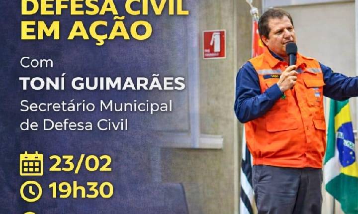 CONSEG promove reunião nesta segunda com secretário de Defesa Civil de Paulínia