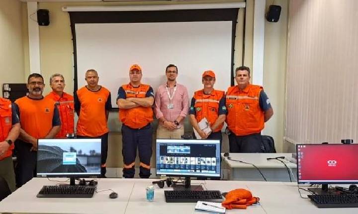 Defesa Civil de Paulínia faz treinamento de leitura de radares meteorológicos no CEPAGRI