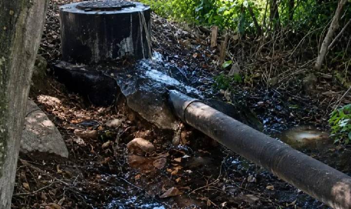 Extravasamento de esgoto é registrado novamente na Represa do Salto Grande