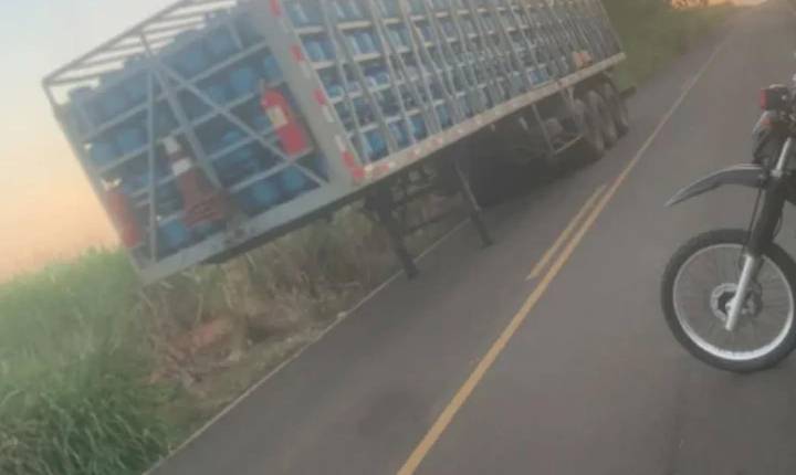 GCM de Cosmópolis recupera carga de GLP roubada em Paulínia