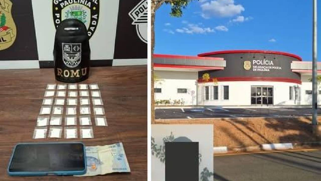GCM prende homem por tráfico de drogas próximo a uma escola