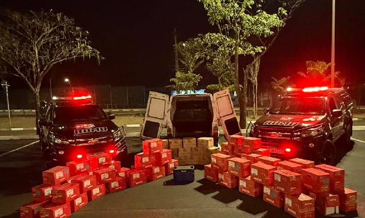 GM de Pasulínia prende duplapor furto de R$ 75 mil em caixas de óleo