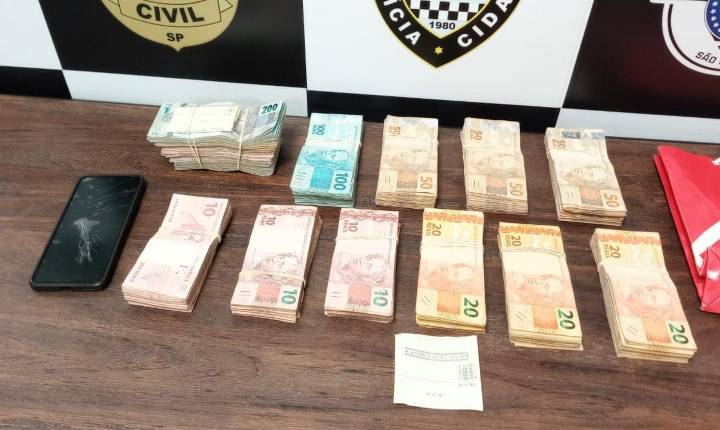 Guarda Municipal detém homem com quase R$ 45 mil de origem suspeita