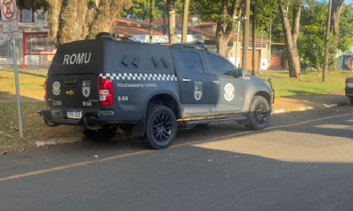 Homem tomou tiro ao tentar tomar arma de GM em Cosmópolis