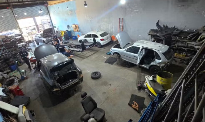Homem é preso com peças adulteradas em desmanche de Americana