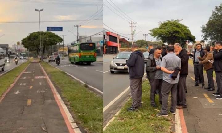Paralisação de ônibus afetou 18 linhas em Paulínia nesta quarta e já foi encerrada