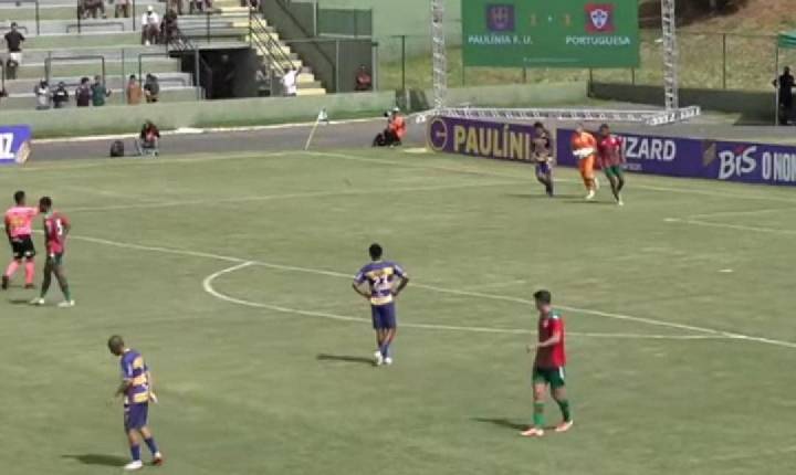 Paulínia perde para a Portuguesa e não tem mais chances de classificação