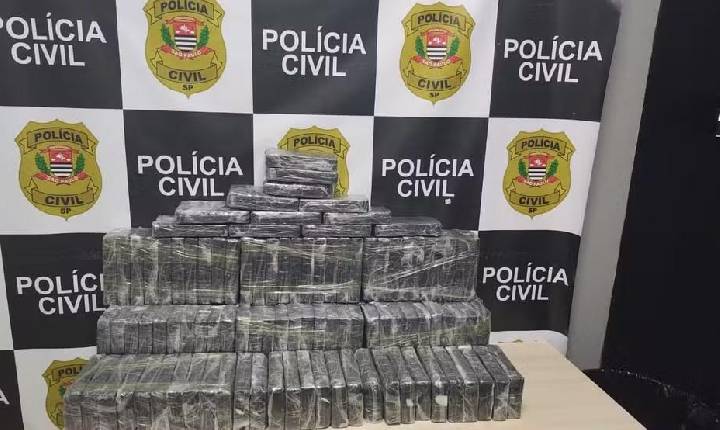 Caminhão de álcool apreendido em Paulínia transportava 140 kg de pasta base de cocaína
