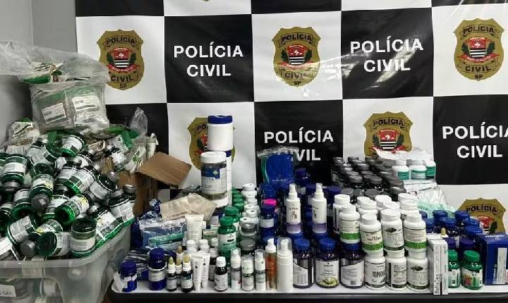 Polícia Civil apreende 745 produtos vencidos e proibidos em farmácia de Campinas