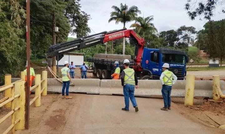 Ponte da Usina é interditada em Cosmópolis após laudo apontar risco estrutural
