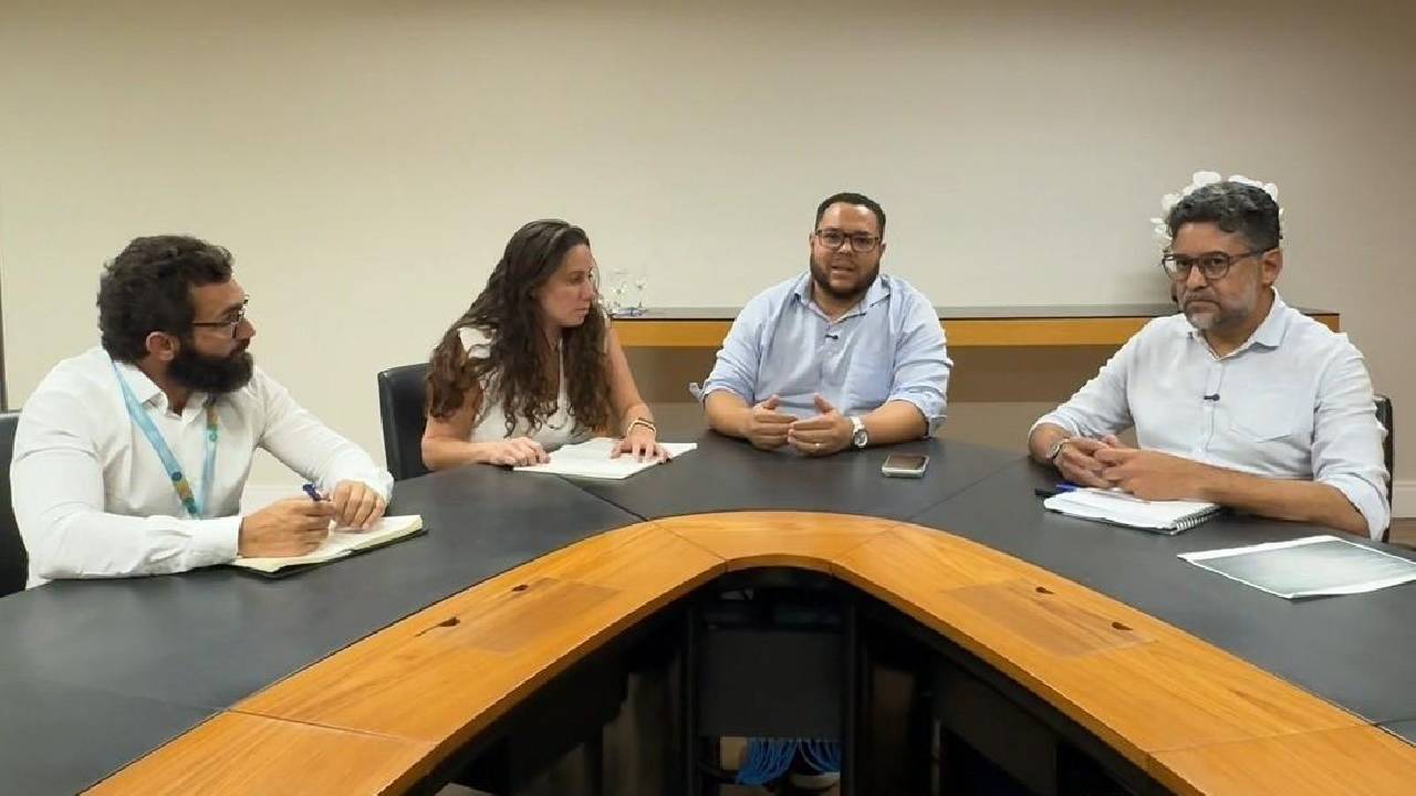 Prefeito se reúne com Sabesp e Governo do Estado para cobrar qualidade da água