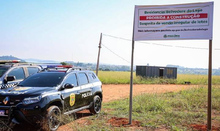 Prefeitura alerta sobre irregularidade no loteamento Residencial Belvedere do Lago