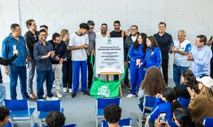 Prefeitura entrega primeira fase da revitalização do Píer do Mini-Pantanal