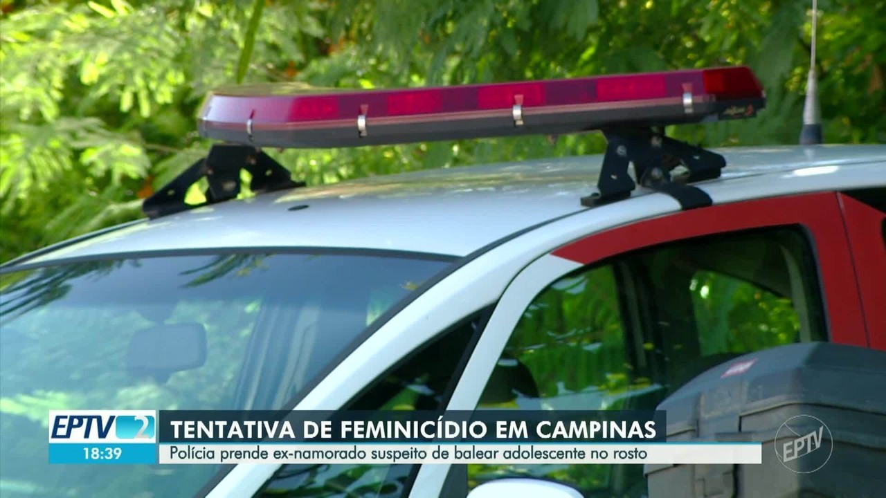 Ex-namorado suspeito de balear adolescente no rosto é preso em Campinas