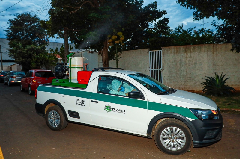 Prefeitura inicia ação de nebulização veicular para combate à dengue