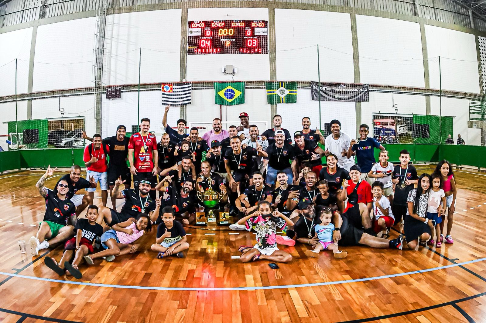 Grandes finais definem os campeões do Municipal de Futsal 2025