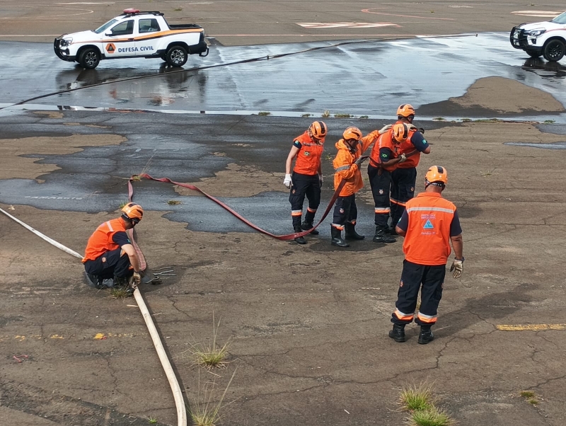 Defesa Civil promove primeiro treinamento de 2025