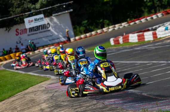 Campeonato San Marino de kart realiza segunda etapa neste próximo sábado em Paulínia