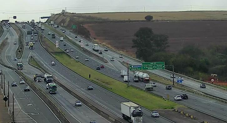 Obra em alça da D. Pedro altera acesso à SP-332 para Paulínia nesta noite de terça