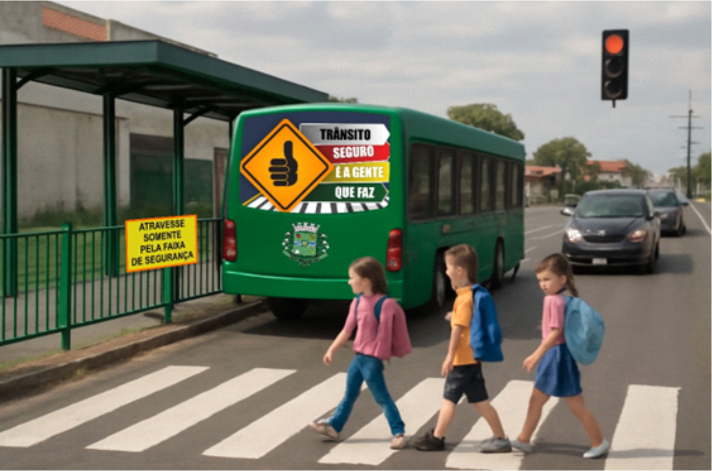 Projeto de Neco Vieira propõe pontos de ônibus escolares mais seguros e pode transformar Paulínia em referência nacional em proteção infantil