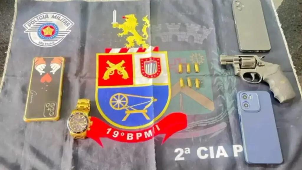 Paulinenses são presos em Santa Bárbara, após ameaça para cobrar dívida