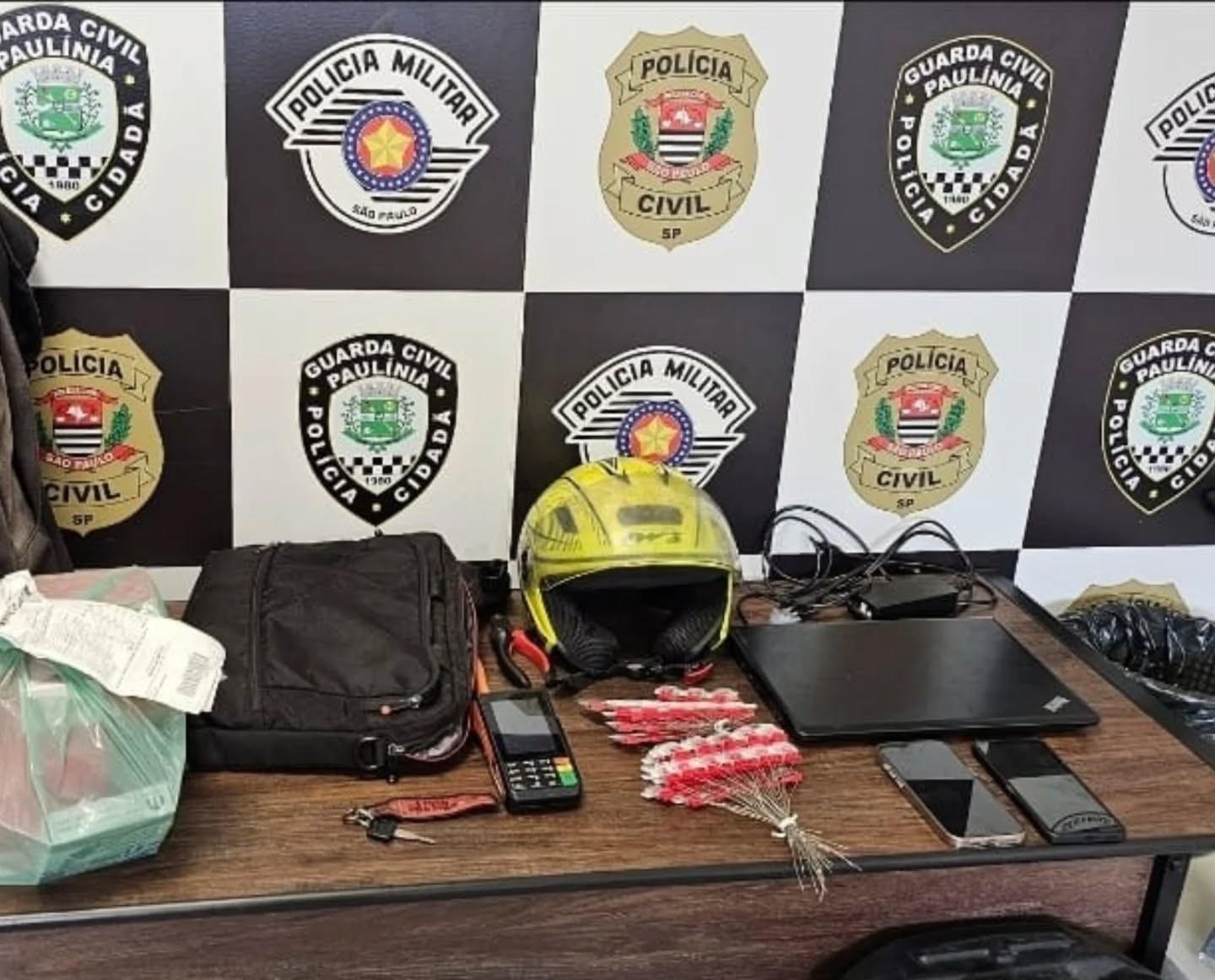 Tentou furtar objetos no carro da CPFL e acabou preso