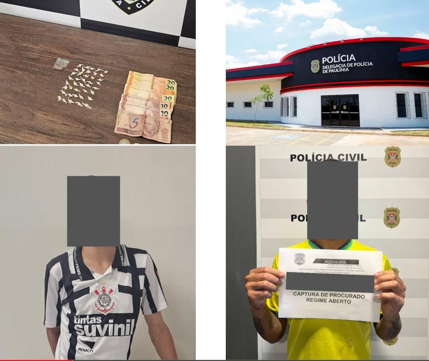 Guarda de Paulínia prende suspeito por tráfico e captura foragido da Justiça