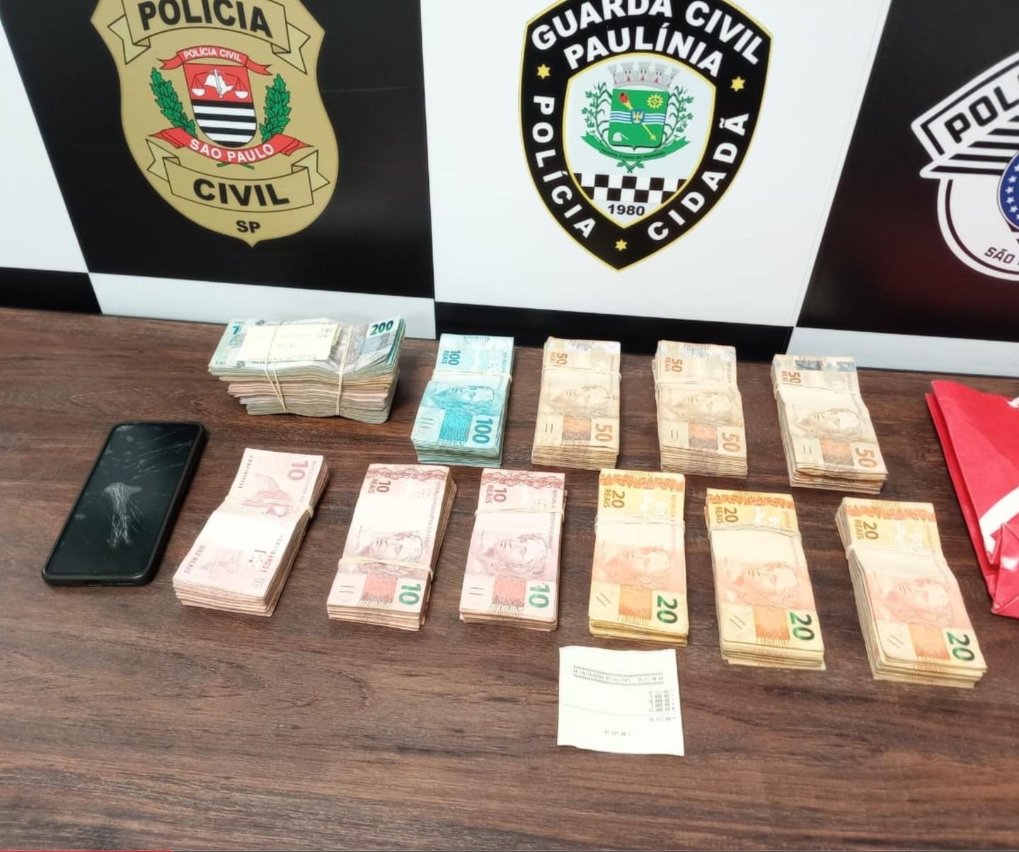 Guarda Municipal detém homem com quase R$ 45 mil de origem suspeita