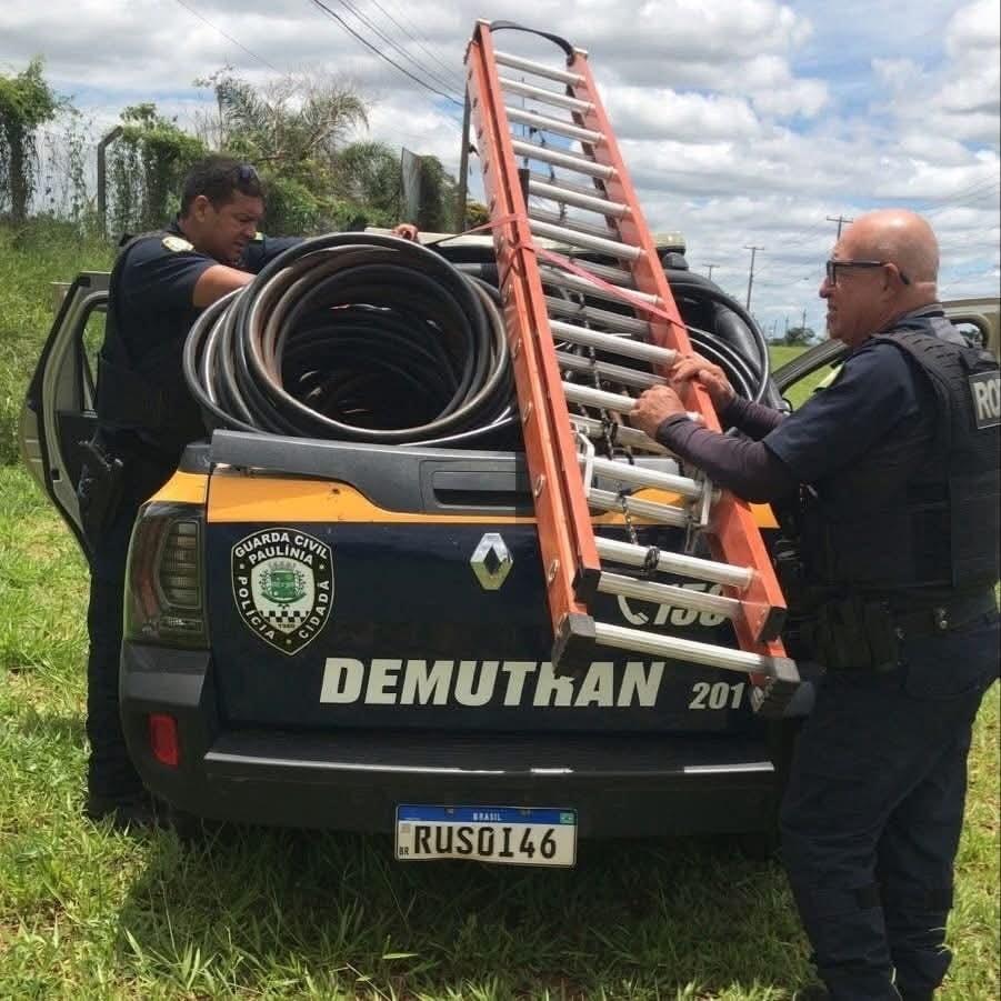 Suspeitos são presos por furto de cabos de cobre em Paulínia