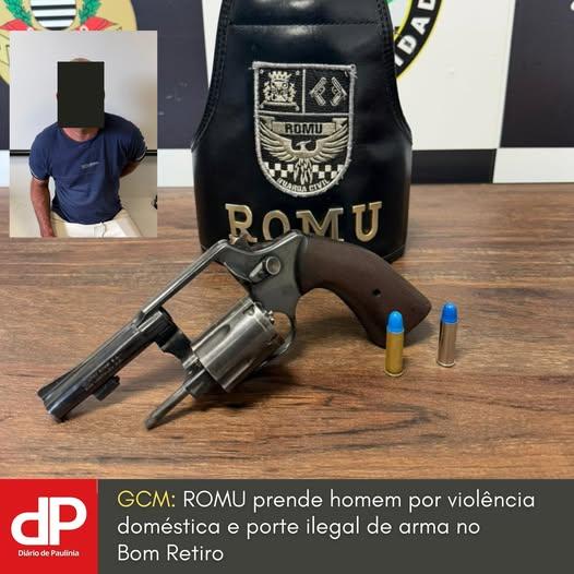 Homem é preso por violência doméstica e porte ilegal de arma no Bom Retiro
