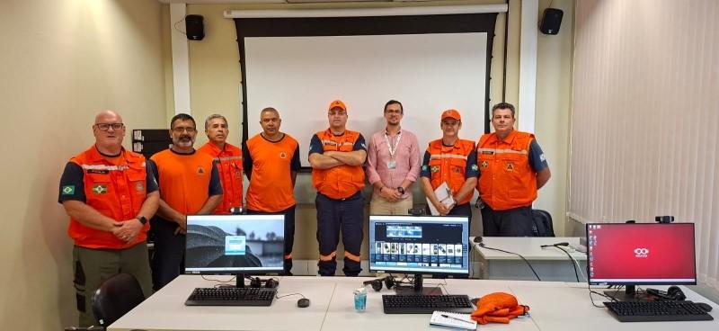 Defesa Civil de Paulínia faz treinamento de leitura de radares meteorológicos no CEPAGRI