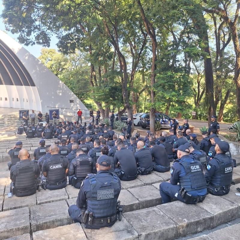 GCMs de Paulínia participam de curso nacional sobre uso diferenciado da força