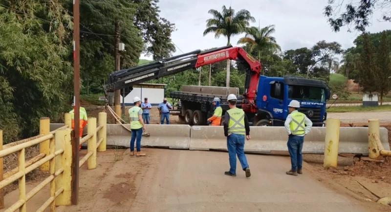 Ponte da Usina é interditada em Cosmópolis após laudo apontar risco estrutural
