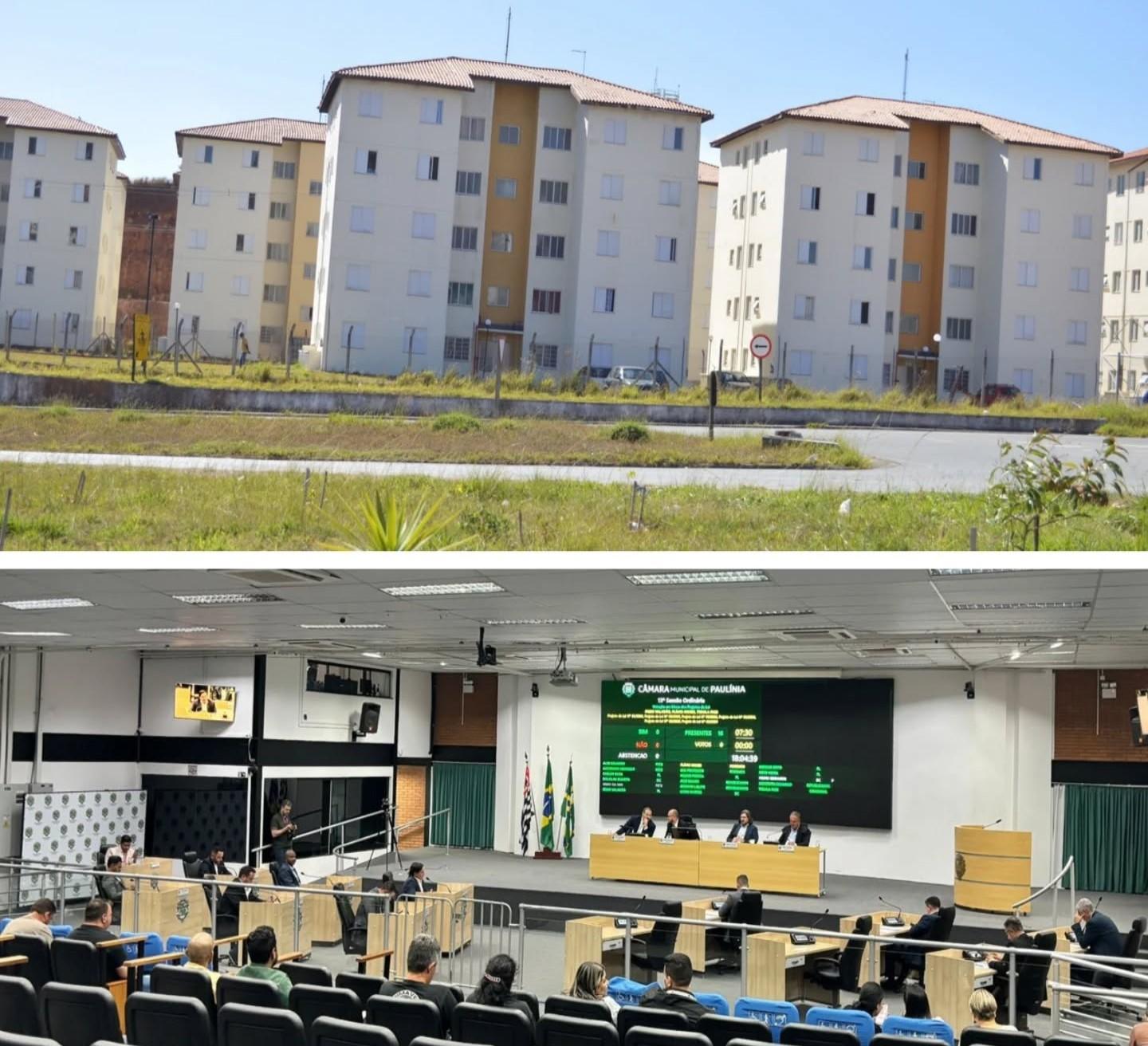 Vereadores aprovam incentivos fiscais e doação de terreno para moradias populares