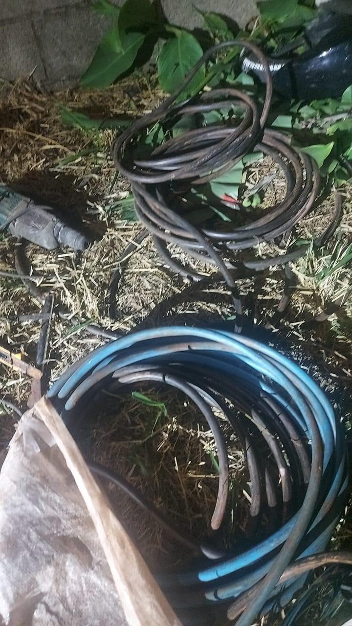 GCM de Paulínia apreende 50 quilos de fios de cobre e prende dois em operação
