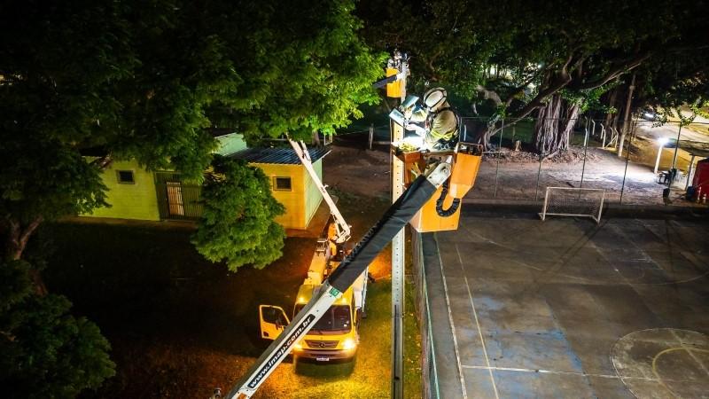 Paulínia inicia força-tarefa na iluminação pública