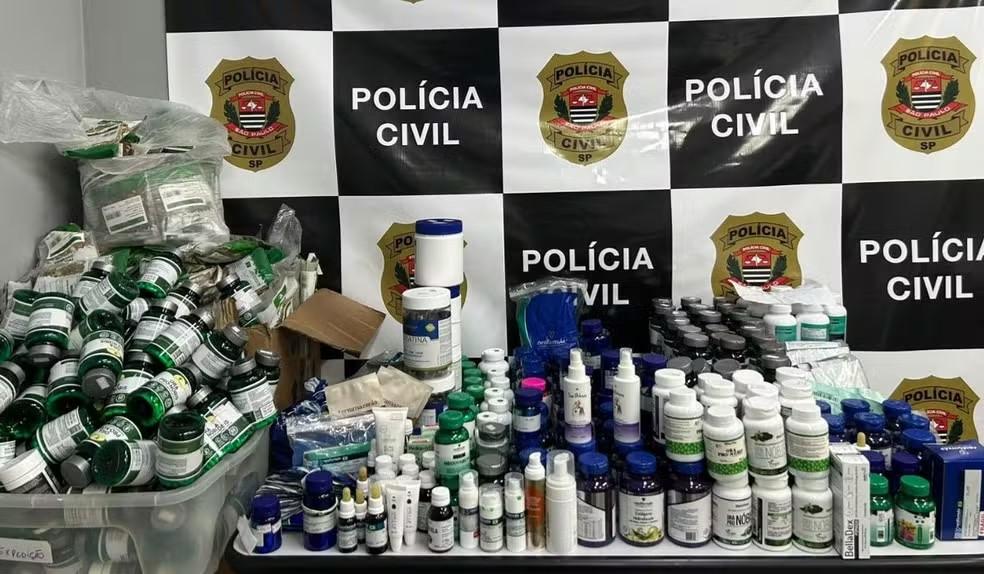 Polícia Civil apreende 745 produtos vencidos e proibidos em farmácia de Campinas