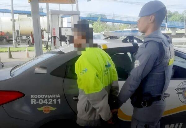 Suspeito é detido após praticar vários furtos contra Rota das Bandeiras, em Paulínia