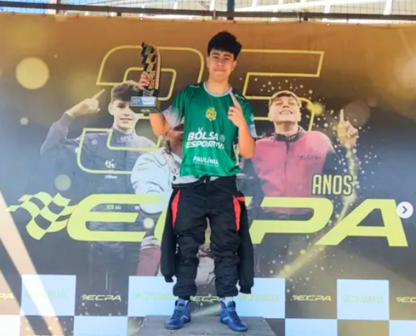 Piloto de Paulínia domina e vence 3ª etapa do Fórmula Vee Open no Autódromo ECPA