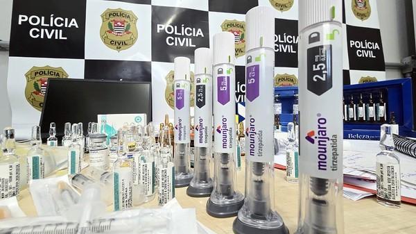 Polícia fecha cerco contra venda ilegal de canetas emagrecedoras na região