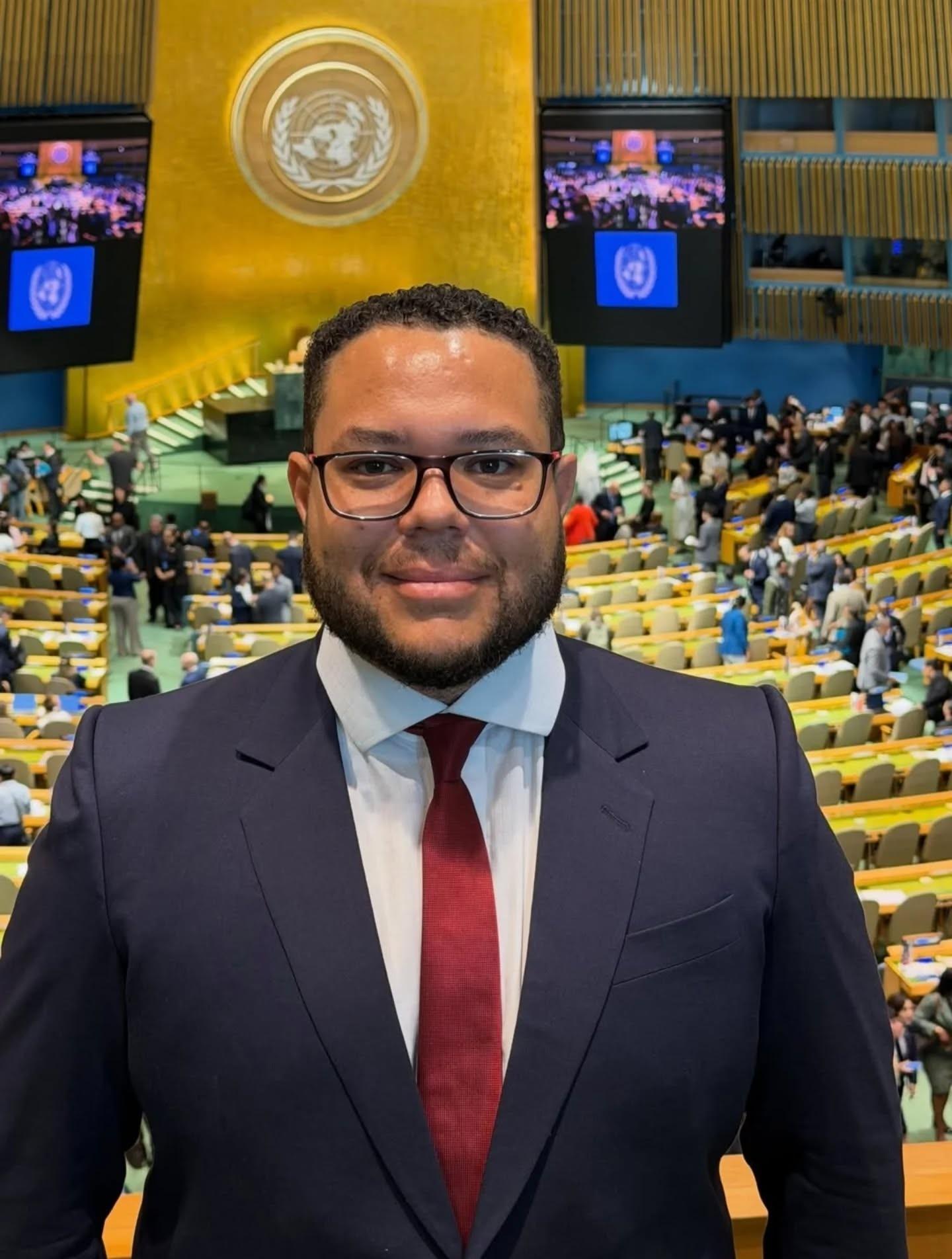 Prefeito Danilo Barros representa Paulínia em conferência da ONU em Nova York