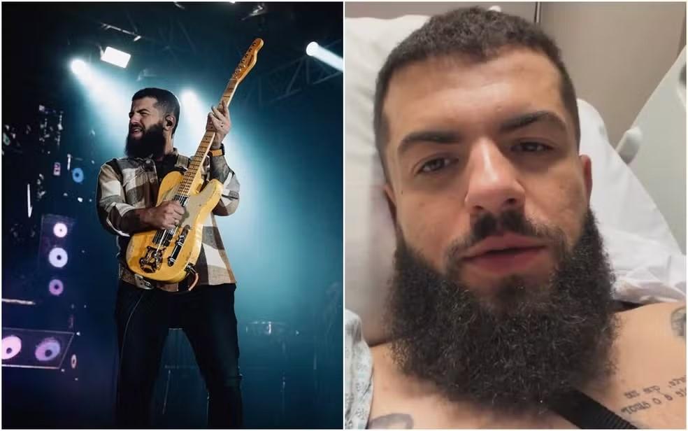 Cantor sertanejo passa por cirurgia em Goiânia após sofrer acidente em Paulínia