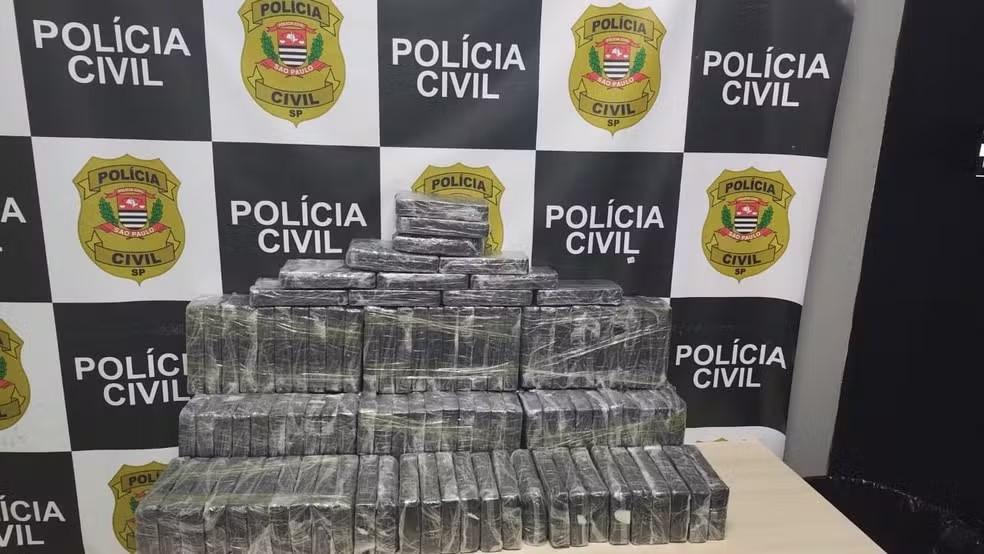 Caminhão de álcool apreendido em Paulínia transportava 140 kg de pasta base de cocaína