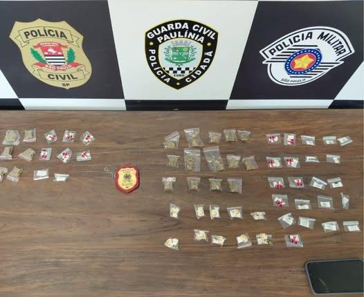 Operação entre Polícia Civil e GCM prende dupla por tráfico de drogas no Vida Nova