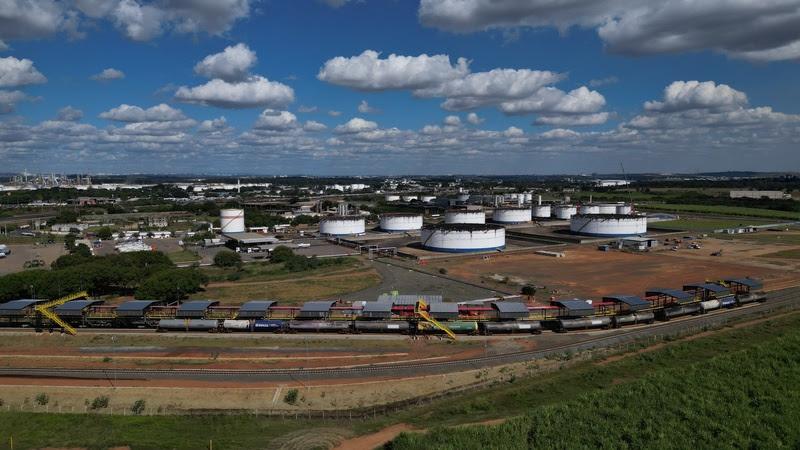 Paulínia ganha novo hub de combustíveis com conexão entre ferrovias, rodovias e dutos