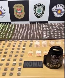GCM prende homem por tráfico de drogas no Morro Alto, em Paulínia