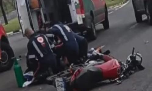 Idoso de 73 anos morre atropelado por moto na faixa de pedestres em Paulínia