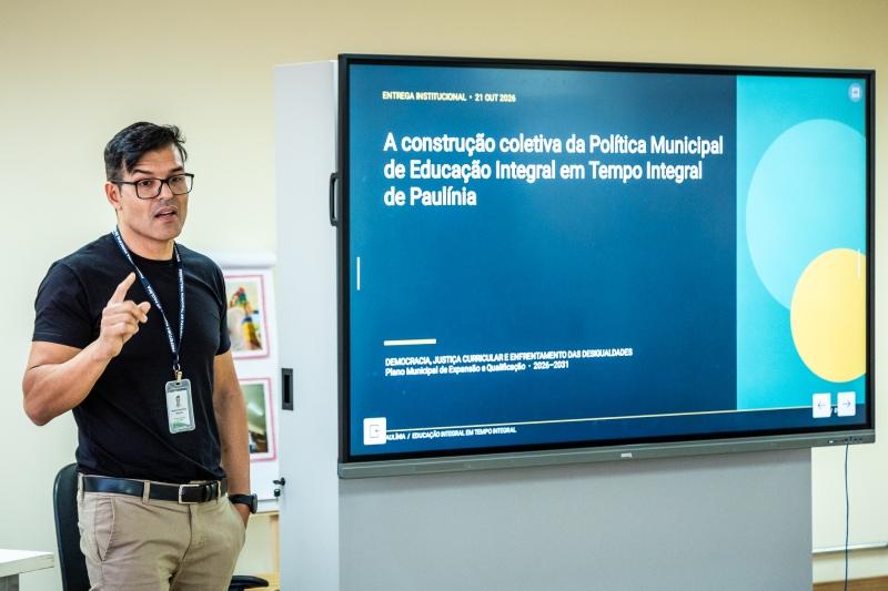 Paulínia apresenta Plano de Expansão e Qualificação da Educação Integral em Tempo Integral