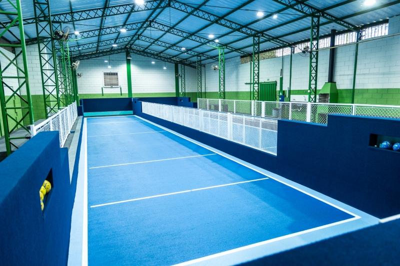 Prefeitura entrega canchas de bocha reformadas no Monte Alegre
